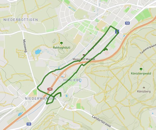 Brüggbühl - Bümpliz Nord Bahnhof