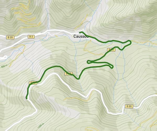 +8km Caussou-Marmare