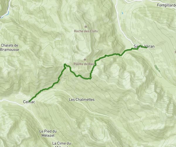 Tour du queyras étape 1