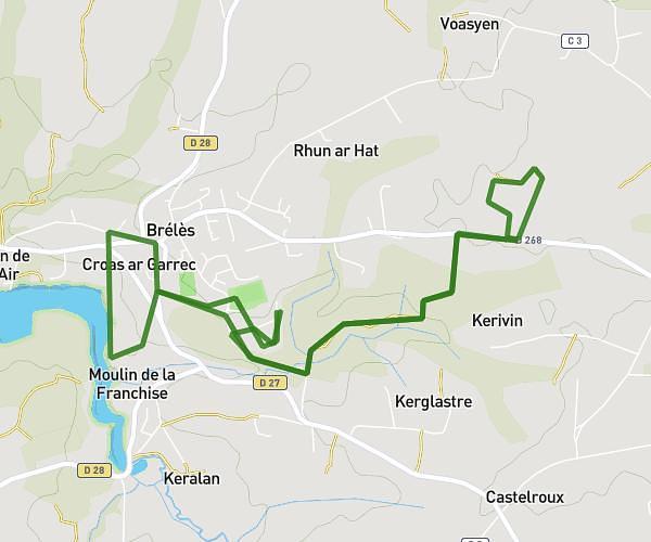 Entraînement pour kervalon à Brélès