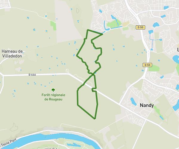 foret de Rougeau 6,9km