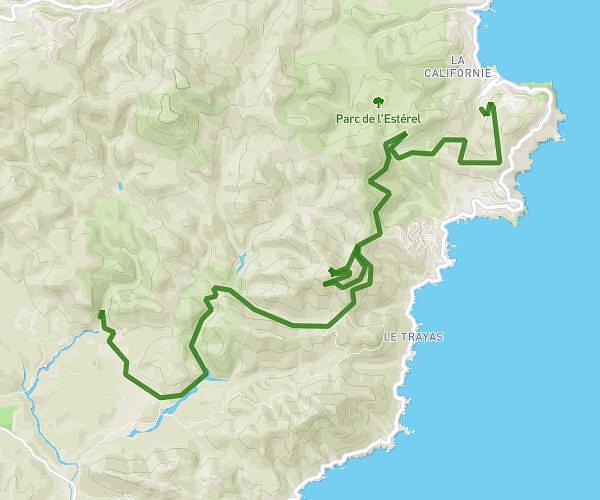 Tour des cols de l'Estérel Part.2