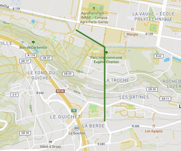 le guichet à nano innov par les escaliers