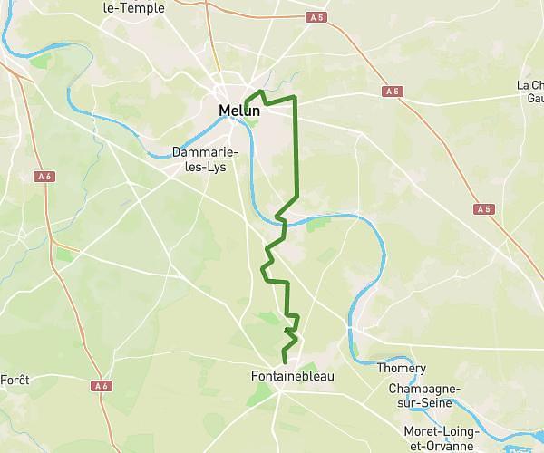 Melun --&gt; Hôpital de Bleau