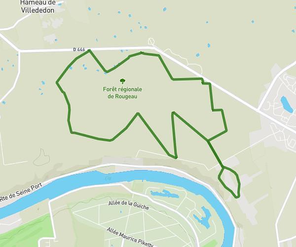 Pavillon royal Nandy 9,5km