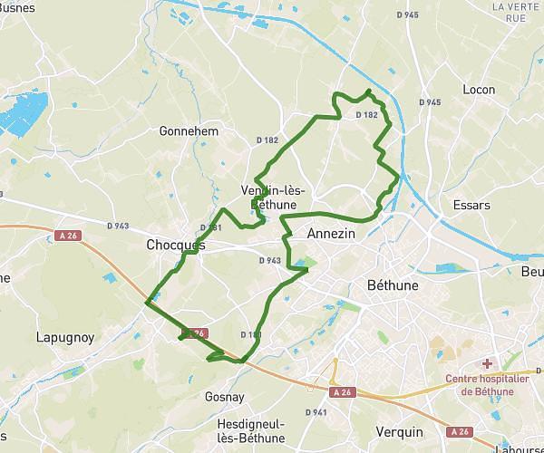 Hinges, labeuvriere, chocques, rinchon, retour Hinges