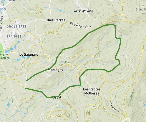Allongement parcours Lac des Sapins