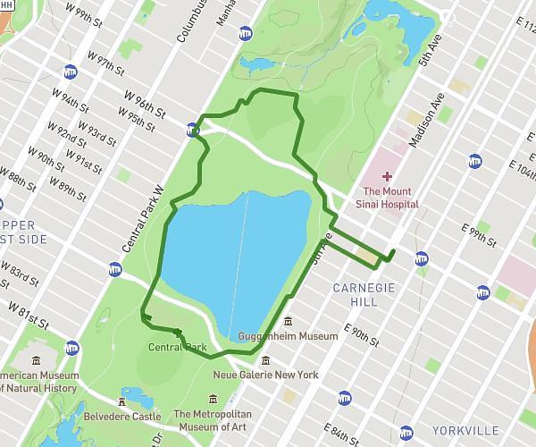 Juan's Mid-Week Route