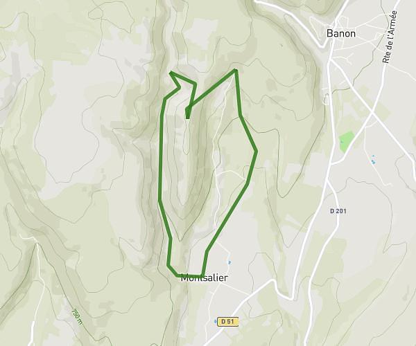 Rando montsalier avec mika