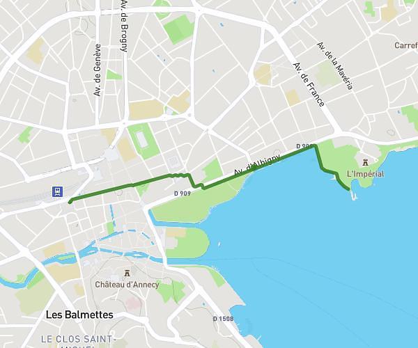 Course à pied à Annecy