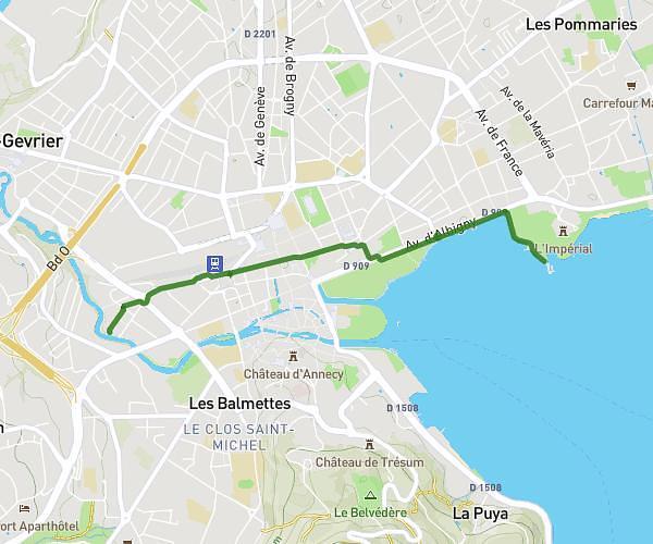 Course à pied 2 à Annecy