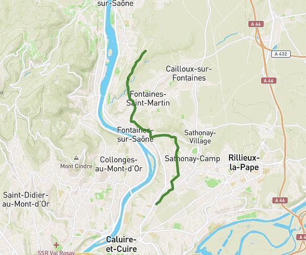 Madone retour par Sathonay