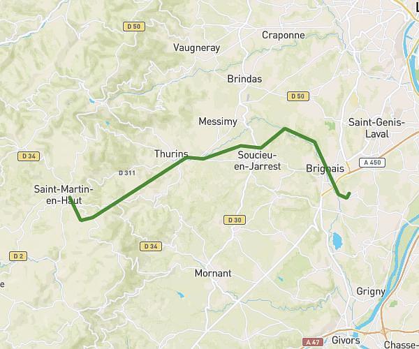 St Martin en Haut à Vourles