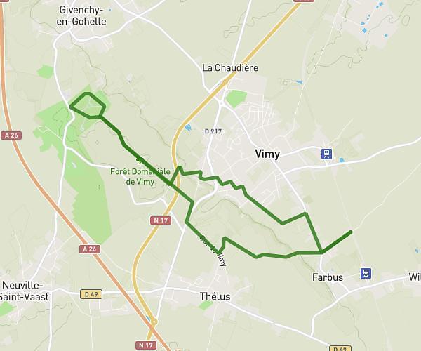 Course a pied 30/11 Enzo