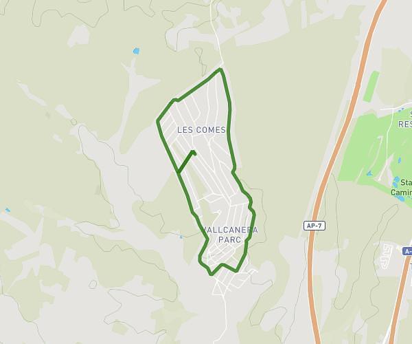 Ruta perifèria Vallcanera