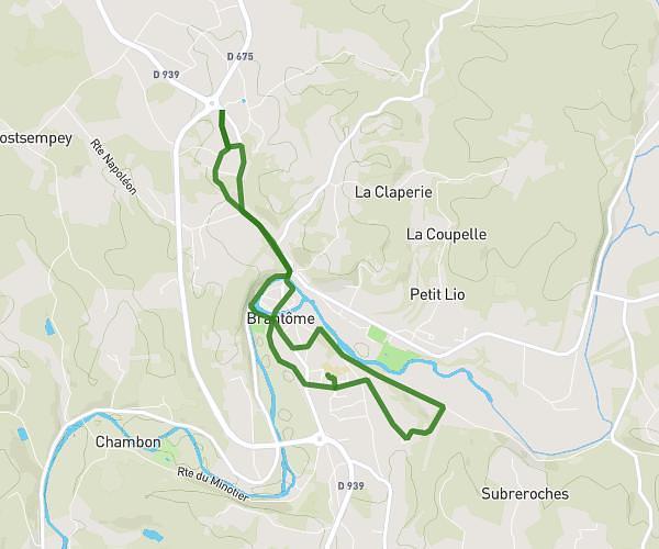 Course à pied à Brantôme