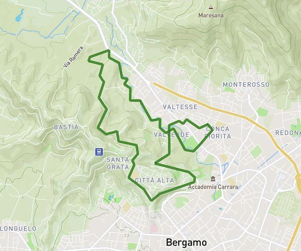 Città alta e val Marina