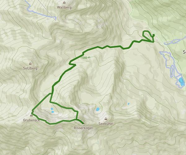 Risserkogel über Blankensteinsattel