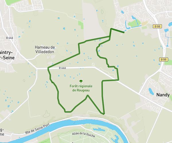 foret de Rougeau 10,9km