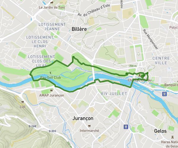 Tour du château de Pau