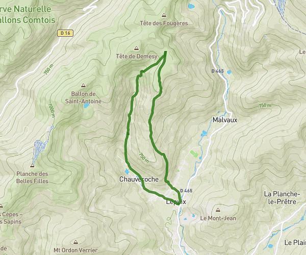 SityTrail - boucle de la Beucinière