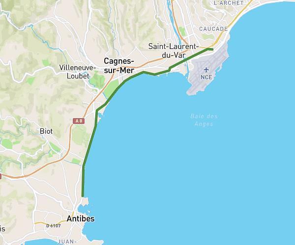 Nice parc Phoenix   Antibes fort carré