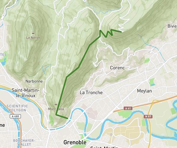 Grenoble Bastille - Fort Saint Eynard