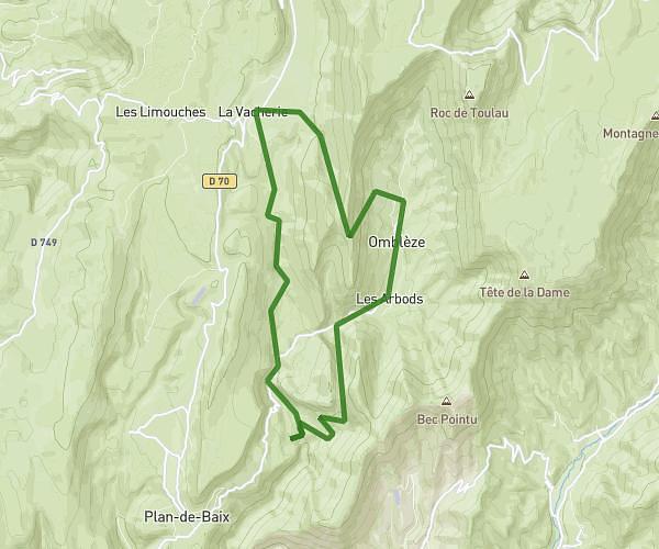 Canyon des geulards et gorges d'Omblèze