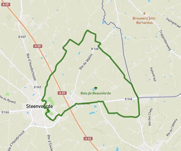 Boucle autours de Steenvoorde