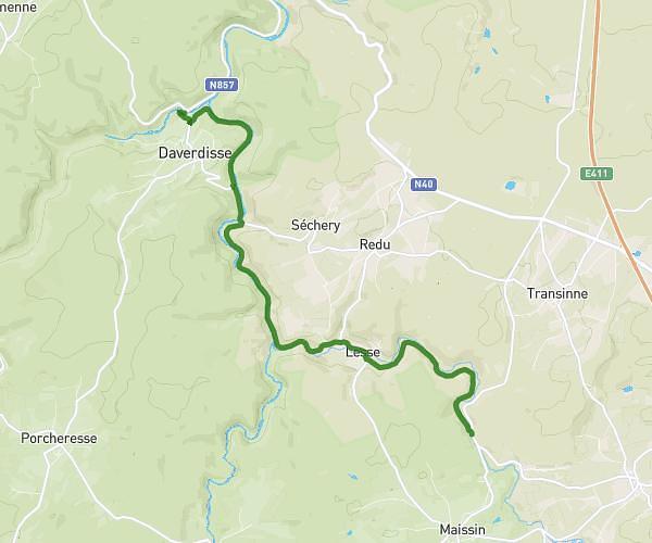 Etape 1 - Maissin  Daverdisse