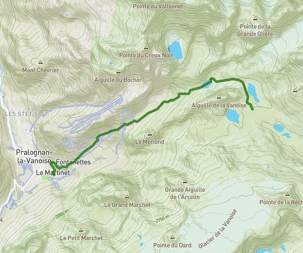 Pralognan - refuge de la Vanoise