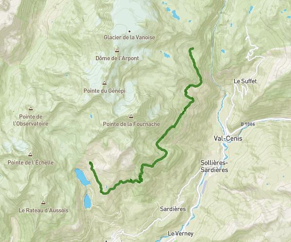 Refuge de l'Arpont/ refuge de la Fournache