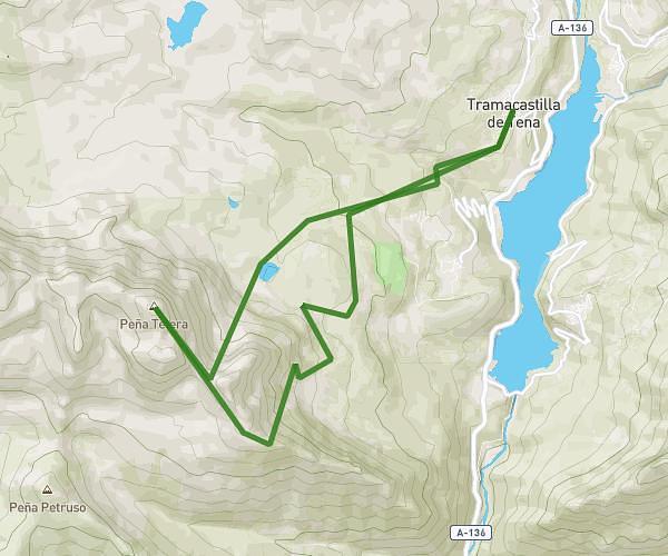 Trama-ibón-peña telera-arco-trama