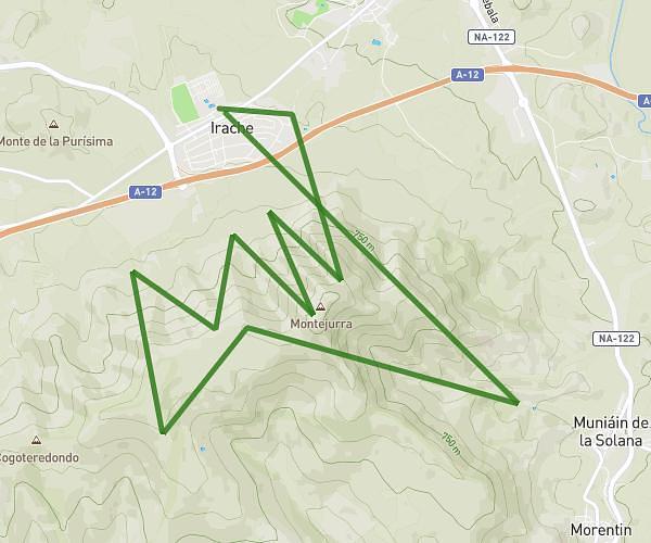 montejurra desde camping irache