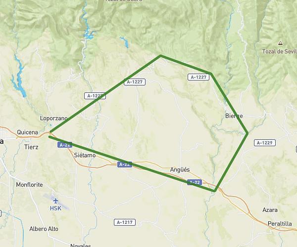 Desde Huesca, circular hasta Bierge