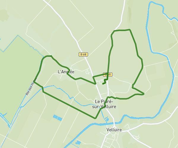 10 km Velluire