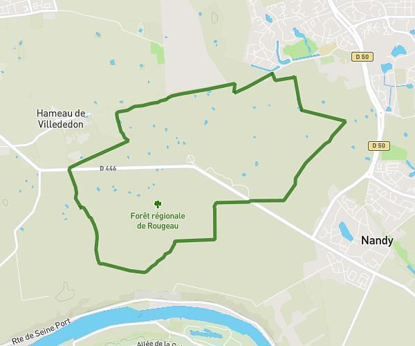 foret de Rougeau 9,8km