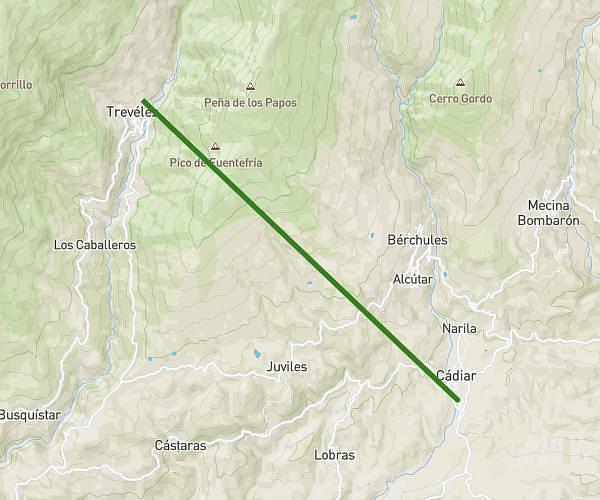 Cadiar/ Juviles/Trevélez/Berchules/Alcutar/Cadiar