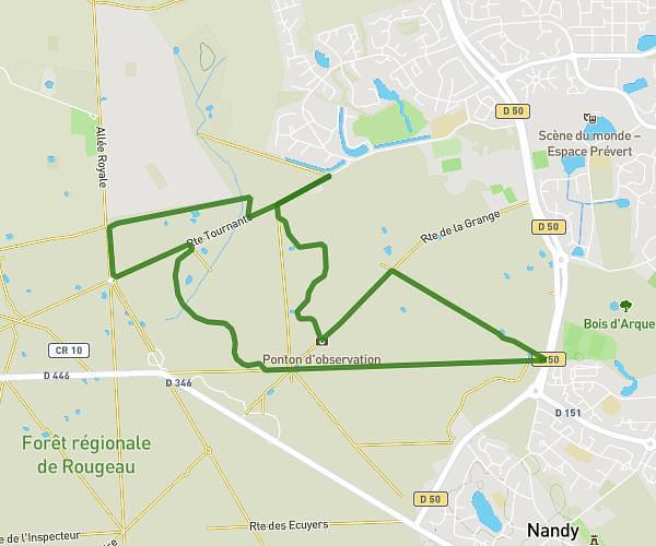 Maison forestiere 7,7km