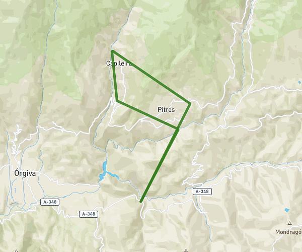 Puerto de Jubiley/ Portugos/ Capileira/Pampaneira/Pitres/Mecina/Fondales