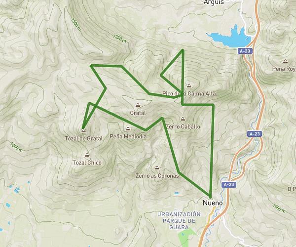 Calmas + Gratal. Desde Nueno