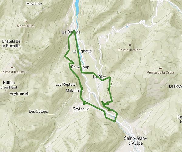 La baume /le biot /st jean d'aulps /la baume