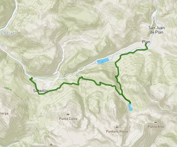 Los Vives-Ibón-Plan