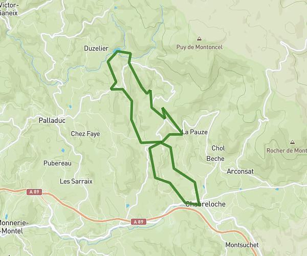 le barrage de la muratte