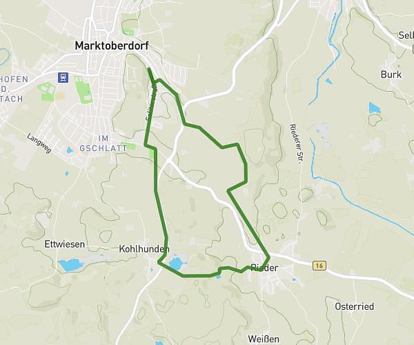 Laufstrecke - Laurathlon