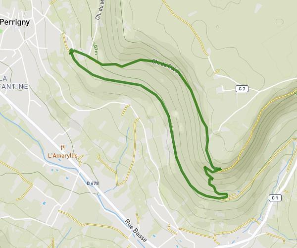 l'Hermitage depuis perrigny