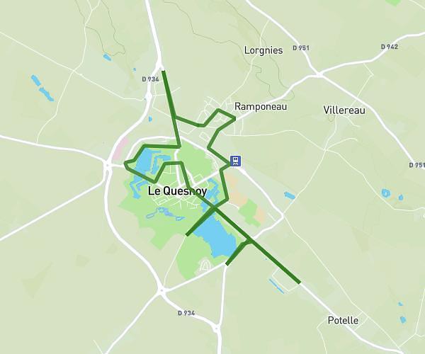 sortie longue 25km 2,5tour