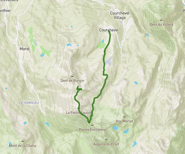 Arête Saulire et Col du Fruit