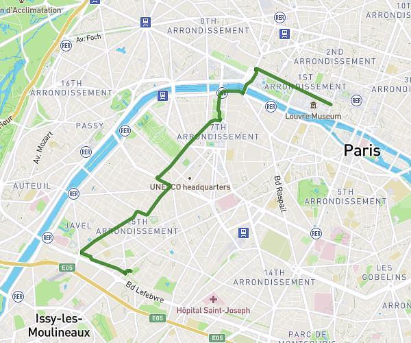 Itinéraire 1 visite