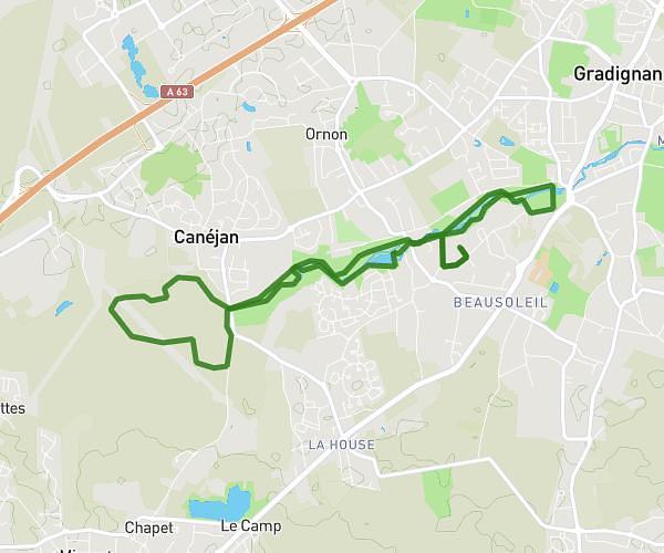 10,6 kms boucle
